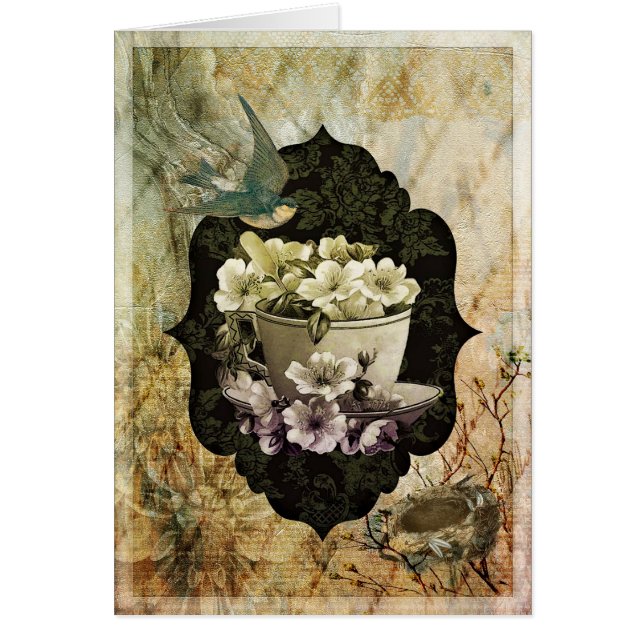 Cartão My Cup of Tea (Frente)