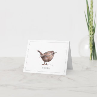 Cartão 'My Little Wren' Greetings Card