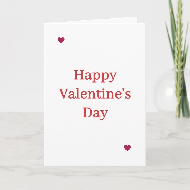 Cartão My Love Valentine’s Day Card - Greeting Card (Frente)