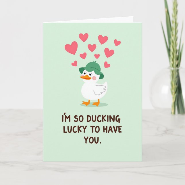 Cartão My Lucky Duck Card (Frente)
