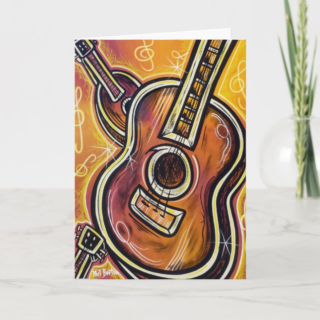 Cartão My Ukulele Greeting Card (Frente)
