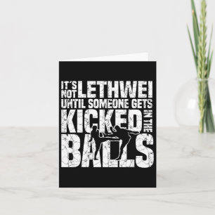 Cartão Myanmar Boxer Burmese Art F 9 Limbs Lethwei