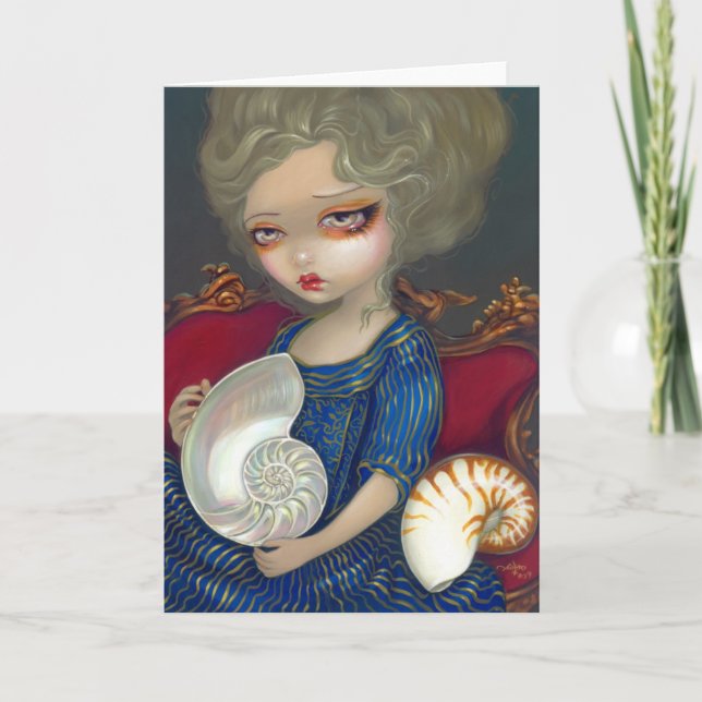 Cartão "Mystery of the Nautilus" Greeting Card (Frente)