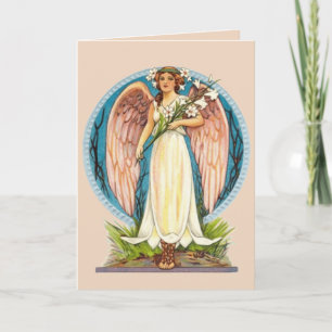 Cartão mystic angel greeting card