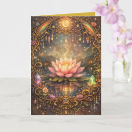 Cartão Mystical Lotus Magickal Night