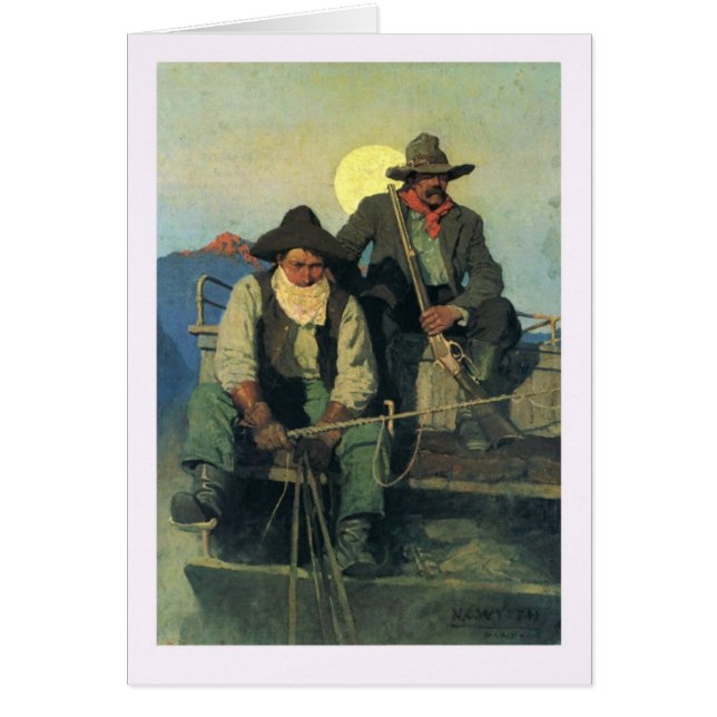 Cartão N C Wyeth (Frente)