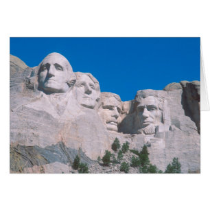 Cartão NA, EUA, SD, Monte Rushmore.
