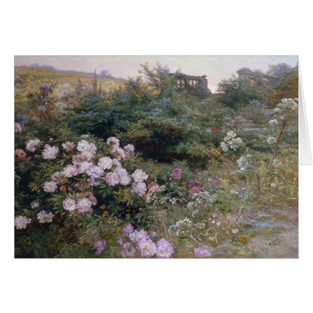 Cartão Na flor completa (Frente Horizontal)