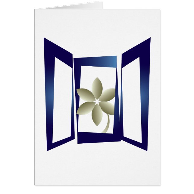 Cartão na janela (Frente)