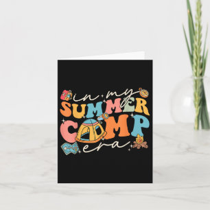 Cartão Na Minha Época De Verão, As Mulheres Do Camp Retro