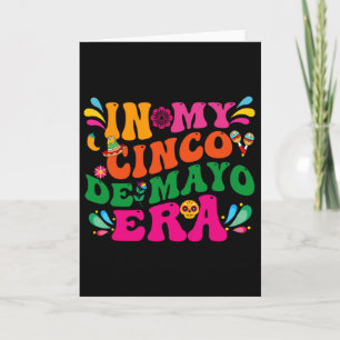 Cartão Na Minha Era Groovy do Cinco De Mayo, Nacho Média