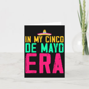 Cartão Na Minha Era Nacho Average Fiesta Festa De Cinco D