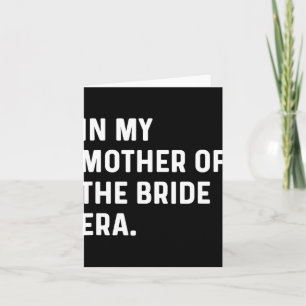 Cartão Na Minha Mãe Da Noiva, Bacheloret De Casamento