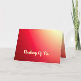 Cartão Na moda Designer Vermelho