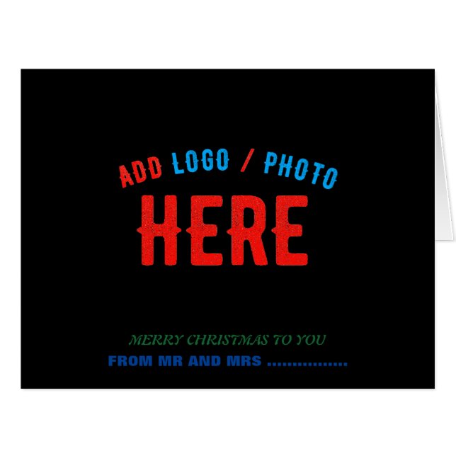 CARTÃO NA MODA MODERNO PERSONALIZÁVEL NEGRO VERIFICADO CO (Frente horizontal)