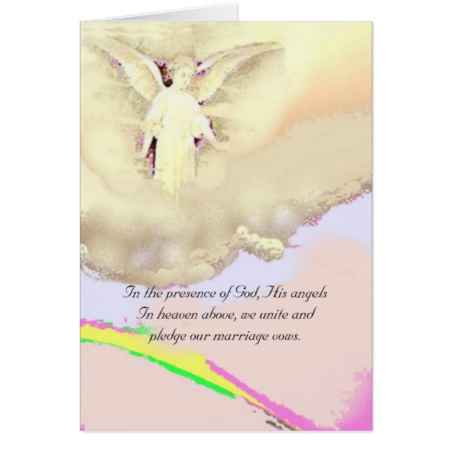 Cartão Na presença do deus (Frente)