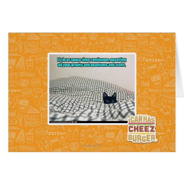 Cartão Na série contínua do espaço tempo do ur (Frente Horizontal)