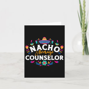 Cartão Nacho Conselheiro Médio Cinco de Mayo Fam Correspo