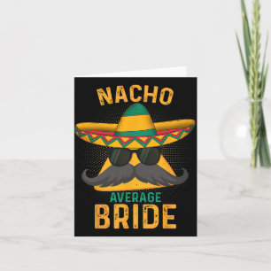Cartão Nacho Média Bride Cinco De Mayo 2025