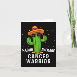 Cartão Nacho Média Cancer Guerreiro Cinco De Mayo Fiesta