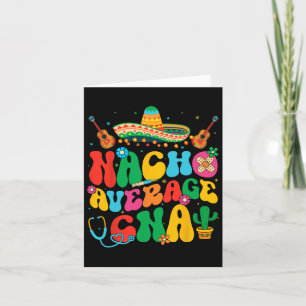 Cartão Nacho Média Cna Enfermeira Cinco De Mayo Fiesta Me