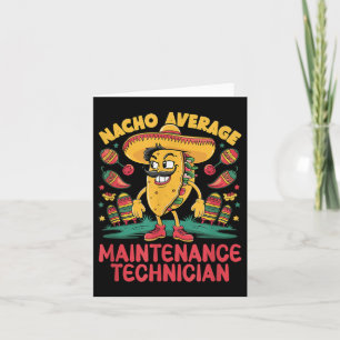 Cartão Nacho Média de Manutenção Cinco De Mayo
