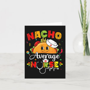 Cartão Nacho Média Enfermeira Cinco De Mayo Fiesta Mexica
