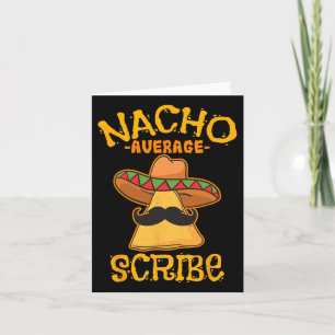 Cartão Nacho Média Escribe Mexicano Cinco De Mayo Fiesta