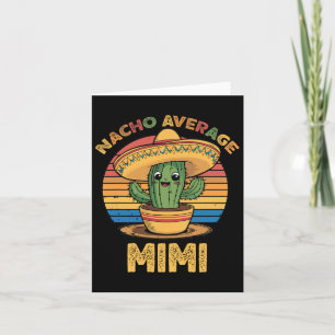 Cartão Nacho Média Mimi Correspondente aos Cinco Mexicano