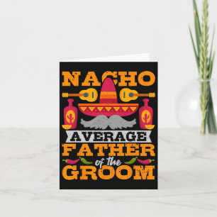 Cartão Nacho Média Padre do Groom Cinco De Mayo Mexica