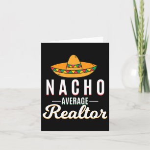 Cartão Nacho Média Realtor Cinco De Mayo Mexicano Fiesta
