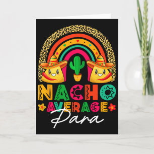 Cartão Nacho Médio Para Sombrero Chapéu Festa Mexicana Ci
