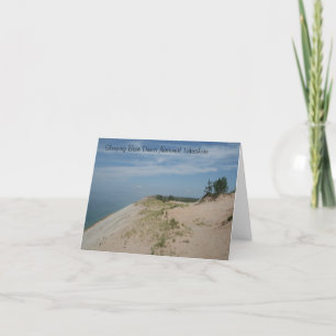 Cartão Nacional de sono Lakeshore Notecard das dunas do