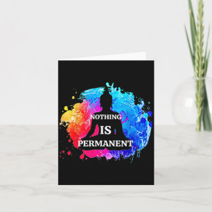 Cartão Nada É A Meditação Budista Permanente Qu