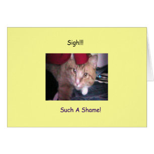 Cartão Nada vestir-se