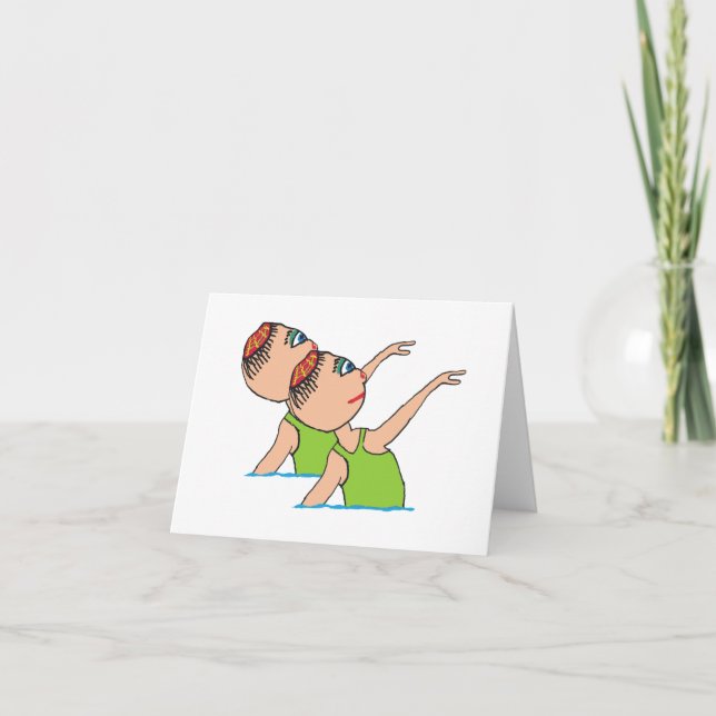 Cartão Nadação Synchro (Frente)