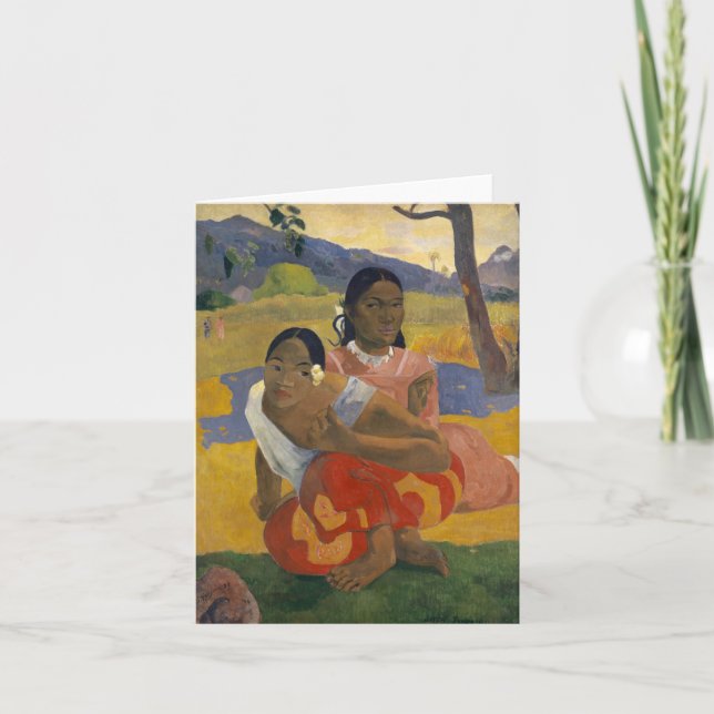 Cartão Nafea Faa Ipoipo? (quando você me casado?) (Frente)