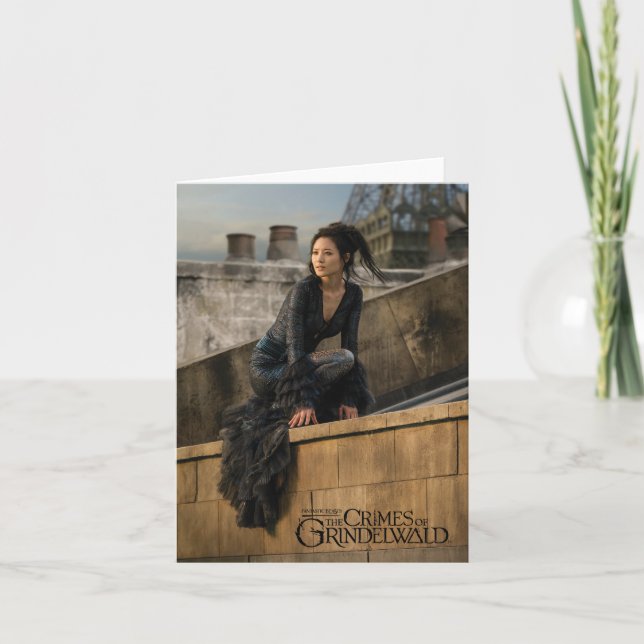 Cartão Nagini em Rooftop Photo (Frente)