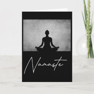 Cartão Namaste Yoga _1 