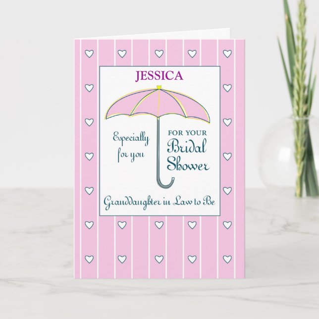 Cartão Namorada por lei para ser um nome personalizado (Frente)