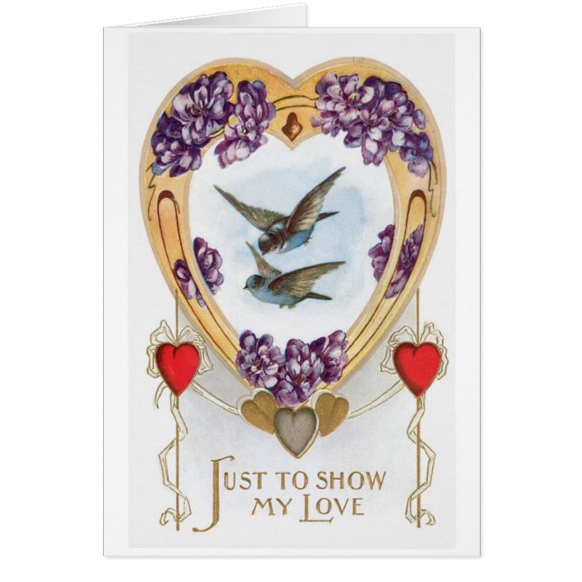 Cartão Namorados antigo (Frente)