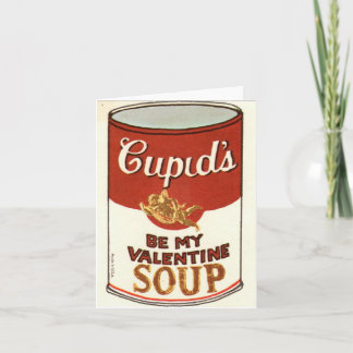 Cartão Namorados Vintage Cupid Soup
