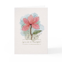 Namorados Você é tão bonita de aquarela