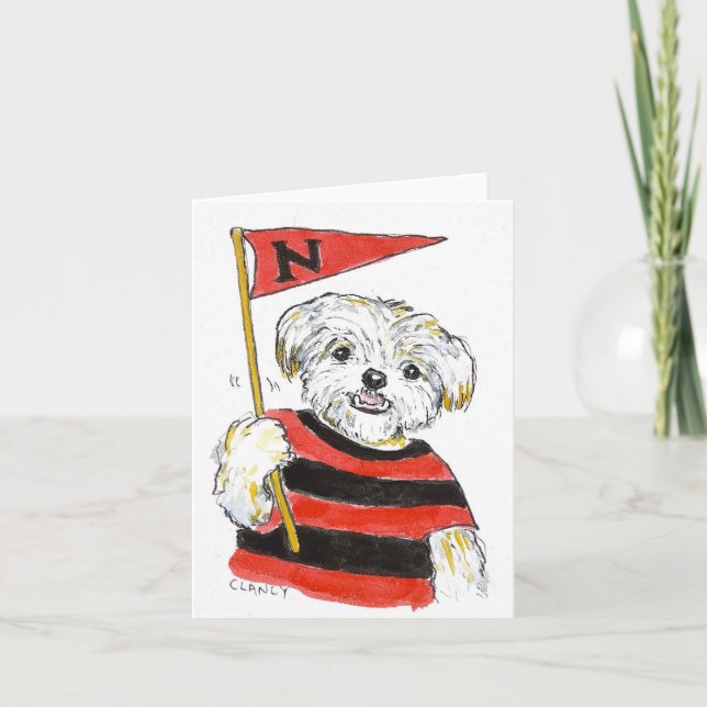 Cartão Nan gosta do aplausos da equipe (Frente)