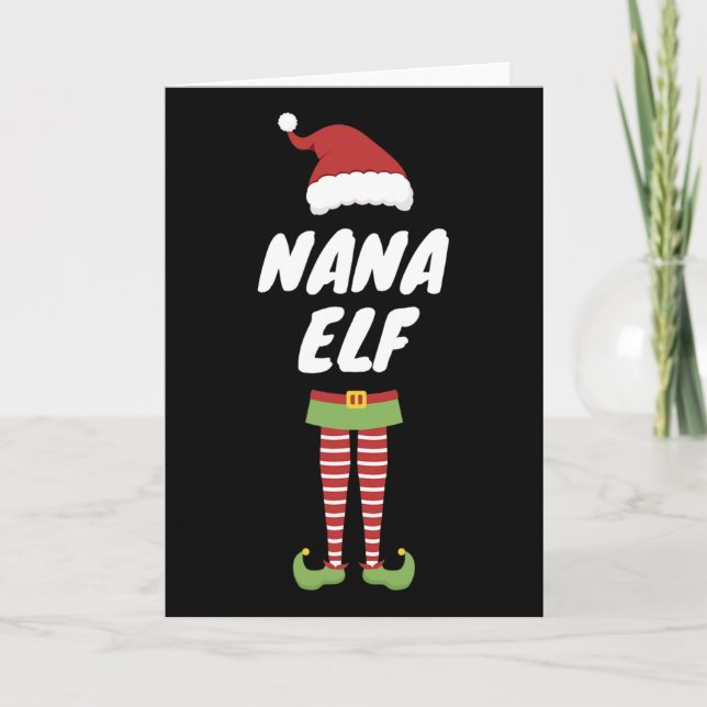 Cartão Nana Elf  (Frente)