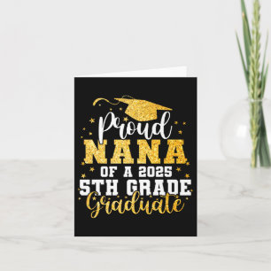 Cartão Nana Orgulhosa De Graduação Do Formando Grau Cl 20
