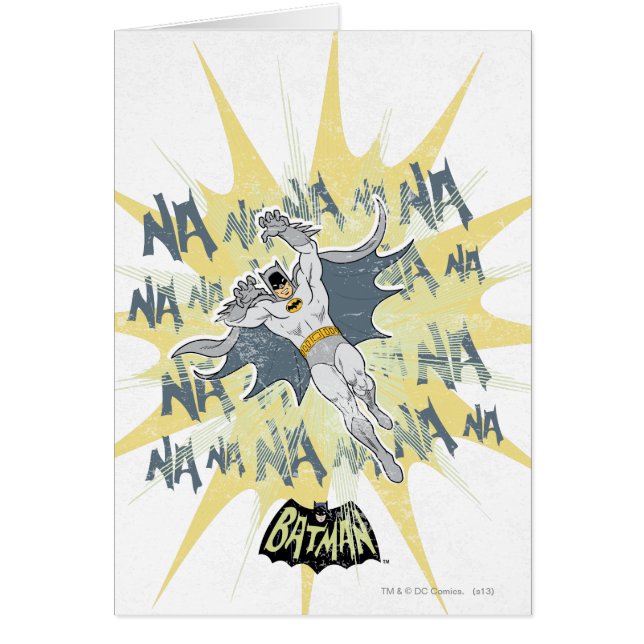 Cartão NANANANA Batman Graphic (Frente)