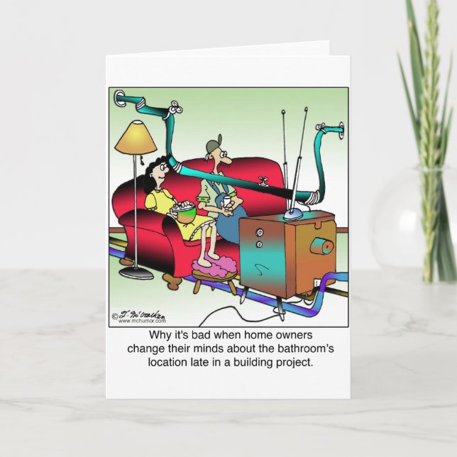 Cartão Não Alterar a Localização do Banheiro Atrasado dur (Frente)