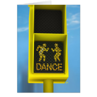 CARTÃO "NÃO ANDE… DANÇA! "