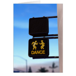 CARTÃO "NÃO ANDE… DANÇA! "